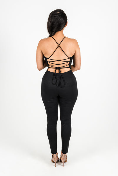 Bodysuit with Criss-Cross Straps (350AW)