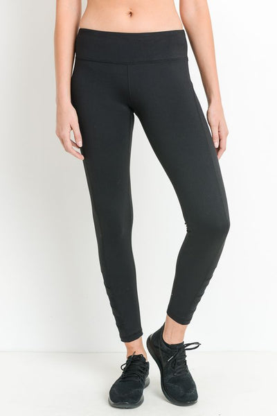 Stretch Sport Leggings with Mesh - Women's (370AW) – GFranco Shoes