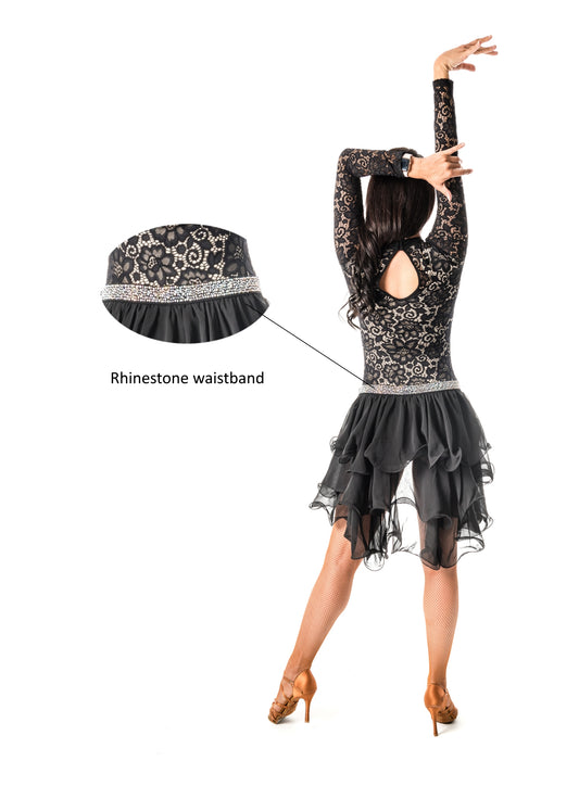 Short Ruffle Dance Skirt (CW140)