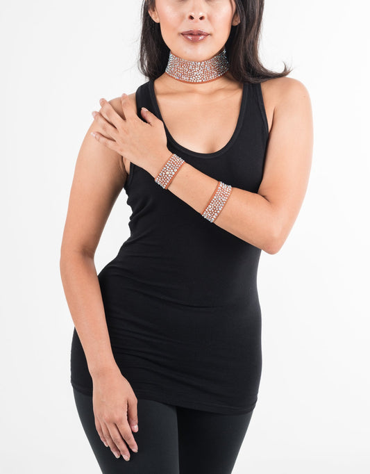 Choker and Wrist Band