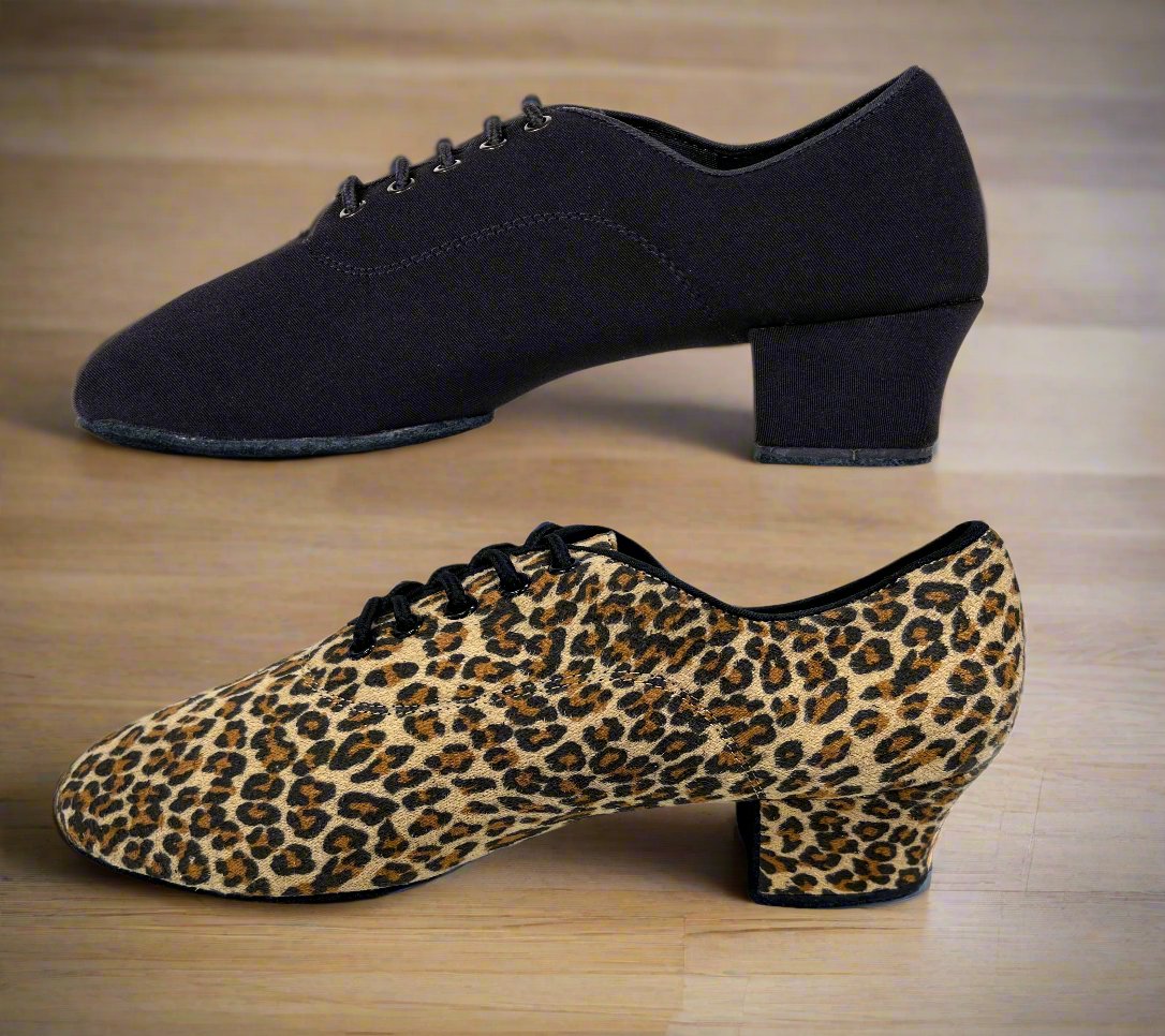 The Cuban Flex Latin Heel Practice and Performing Dance Shoe by