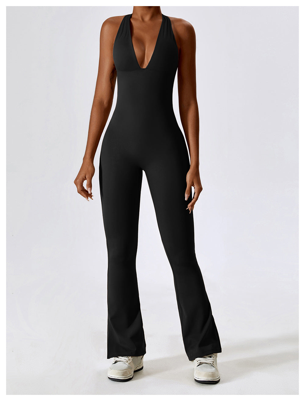 Bell Bottom Jumpsuit (1003AW) – GFranco Shoes