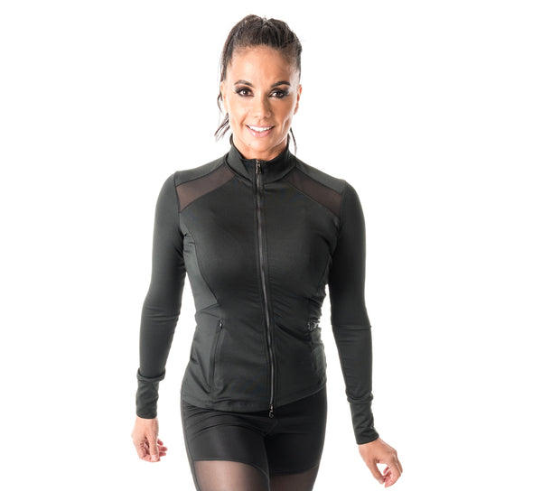 Stretch Sport Jacket - Mesh Accents - Women's (360AW)