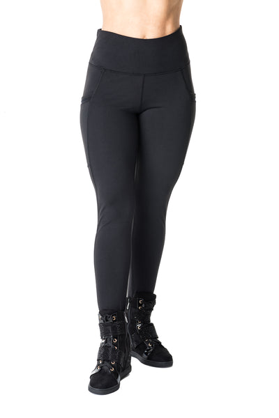 High Waist Leggings with Side Pocket - Women's (550AW) – GFranco Shoes