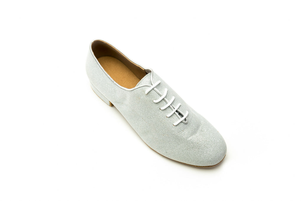 Mens Silver dance shoe silver performance dance shoes by GFranco